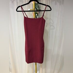 Michael Kors Burgundy Mini Dress